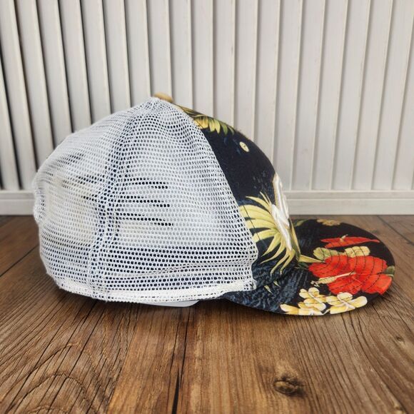 The Game MSU Bobcats Trucker Hat Cap Snapback Hawaiian Floral Montana State Mesh - Picture 4 of 10